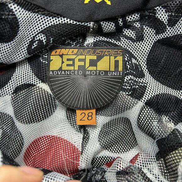 One Industries Defcon Gear Pants Off-Road Reboot Black/Yellow Men's 28 - Picture 6 of 10